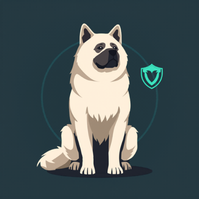 Illustrated avatar of Pablo, an American Akita